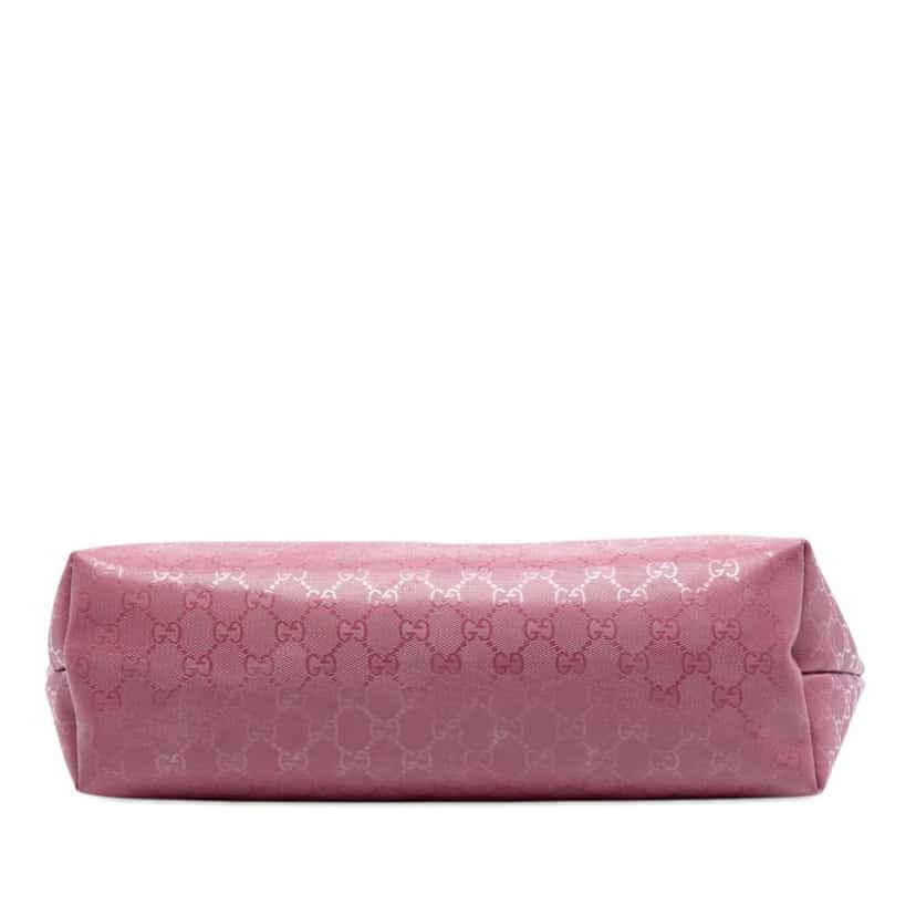 Gucci Medium GG Imprime Tote Pink Canvas Good condition - Inside View