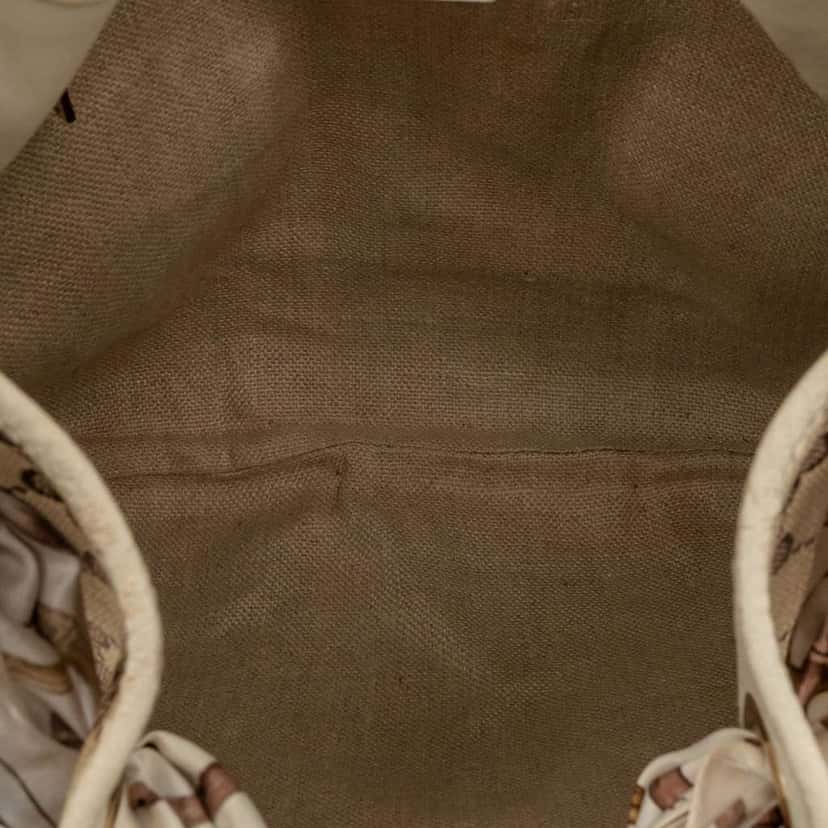 Gucci GG Canvas Positano Hobo Beige Canvas Good condition - Model View