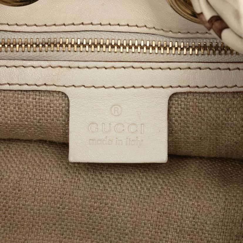 Gucci GG Canvas Positano Hobo Beige Canvas Good condition - Box View