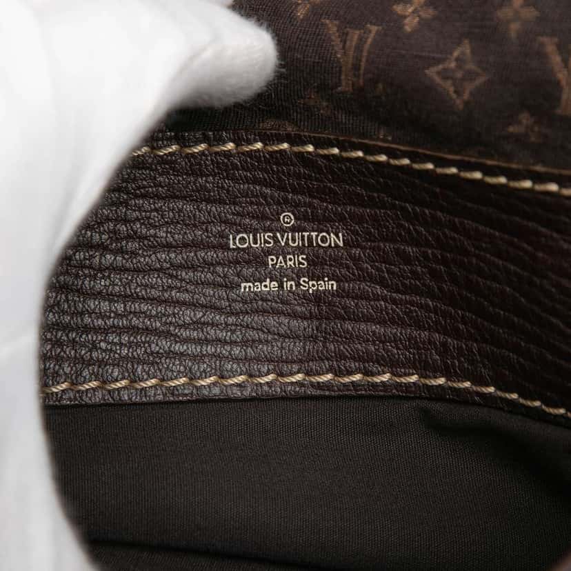 Louis Vuitton Monogram Mini Lin Initiales Amman Crossbody Brown Canvas Good condition - Box View
