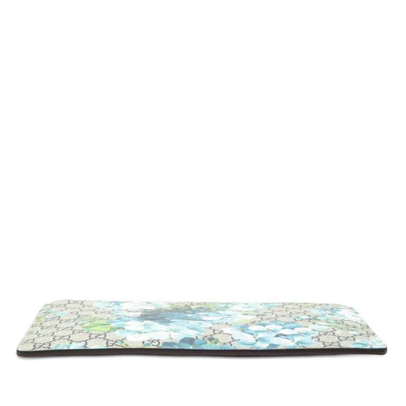 Gucci GG Supreme Blooms Clutch Beige Canvas Good condition - Inside View