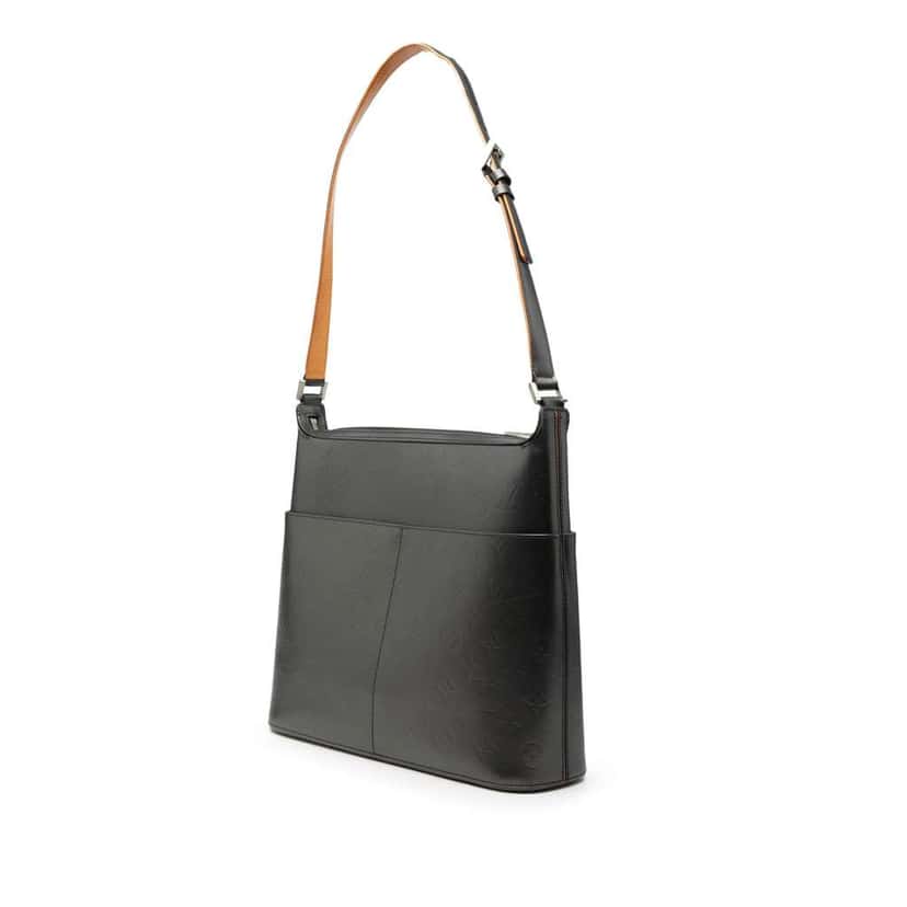 Louis Vuitton Monogram Mat Sutter Grey Leather Good condition - Back View