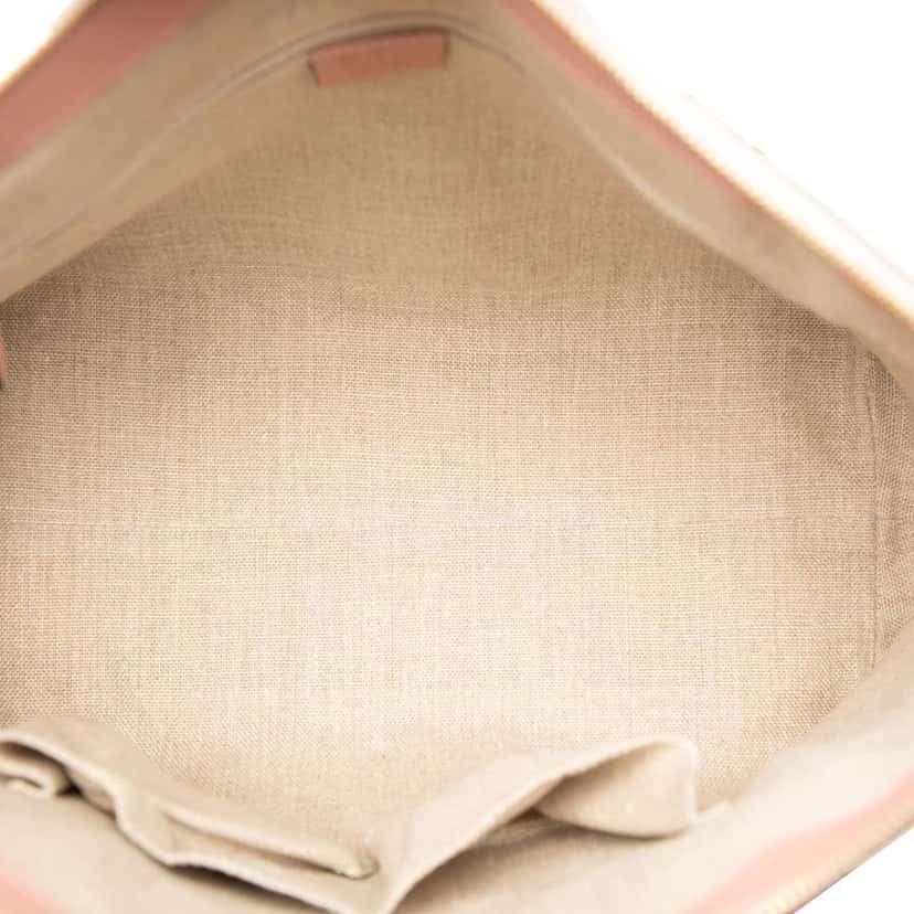 Gucci Large Microguccissima Dome Satchel Pink Leather Good condition - Model View