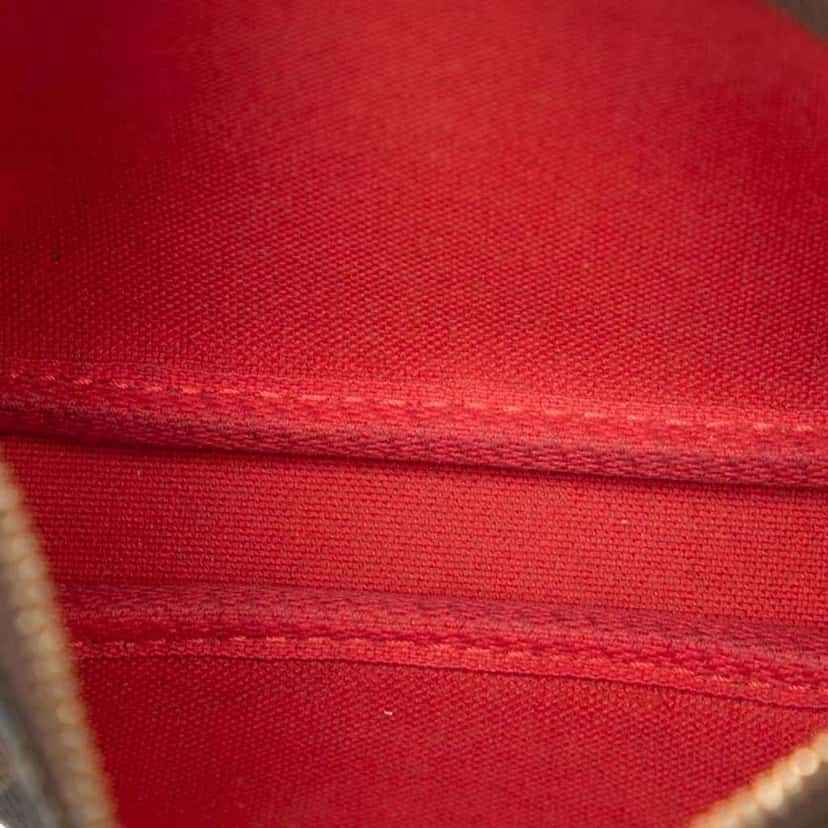 Louis Vuitton Damier Ebene Mini Pochette Accessoires Brown Good condition - Model View