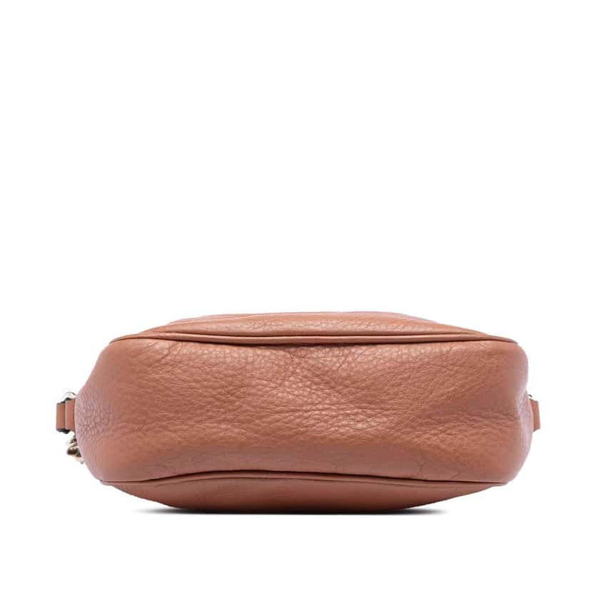 Gucci Leather Soho Disco Crossbody Brown Leather Good condition - Inside View