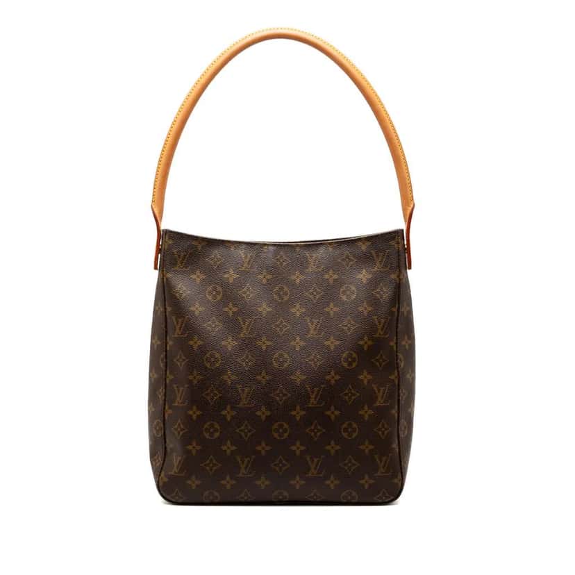 Louis Vuitton Monogram Looping GM Brown Good condition - Front View