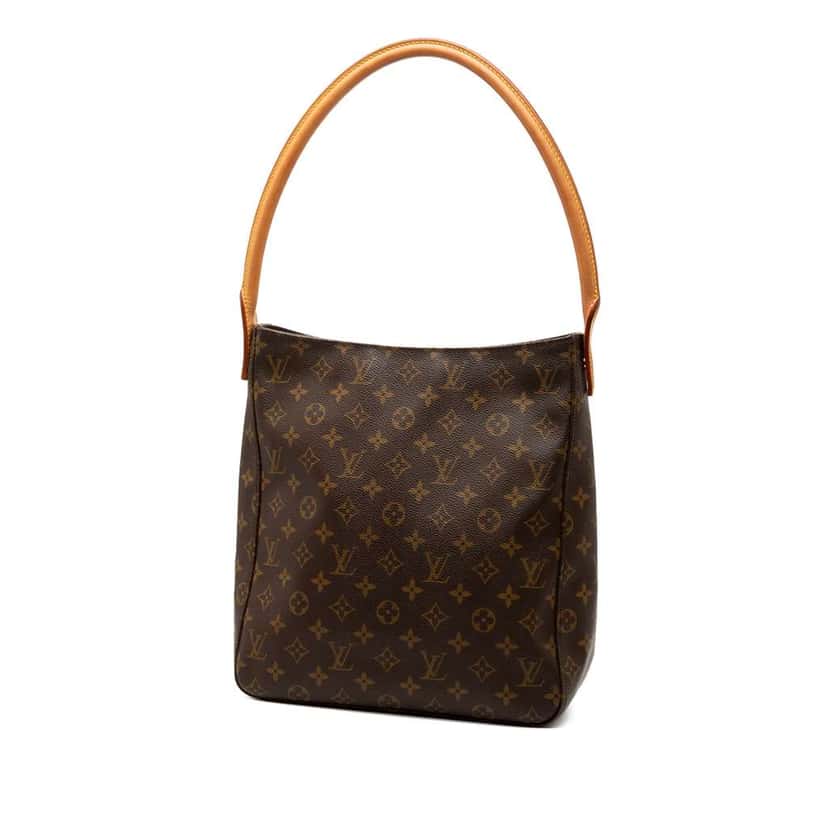 Louis Vuitton Monogram Looping GM Brown Good condition - Back View