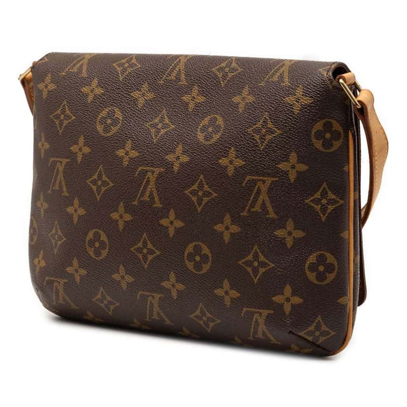 Louis Vuitton Monogram Musette Tango Short Strap Brown Good condition - Back View