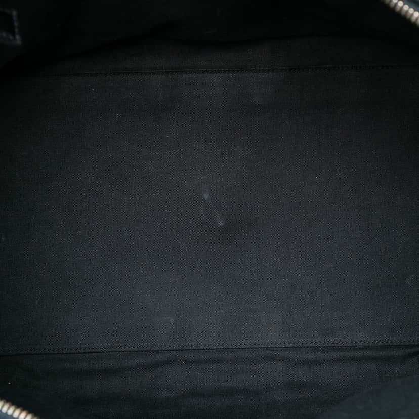 Saint Laurent Medium Leather Cabas Chyc Satchel Blue Leather Good condition - Model View