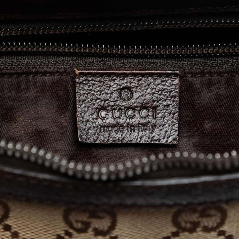 Gucci GG Canvas Crossbody Beige Fair condition - Box View