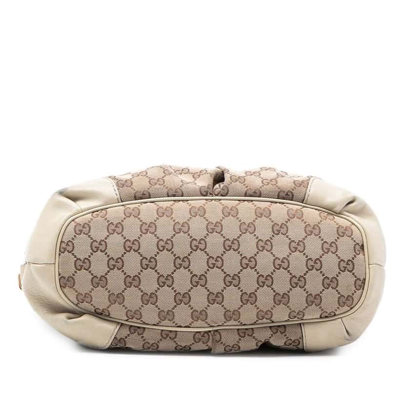 Gucci GG Canvas Sukey Satchel Beige Good condition - Inside View