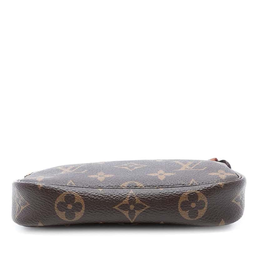 Louis Vuitton Monogram Mini Pochette Accessoires Brown Good condition - Inside View