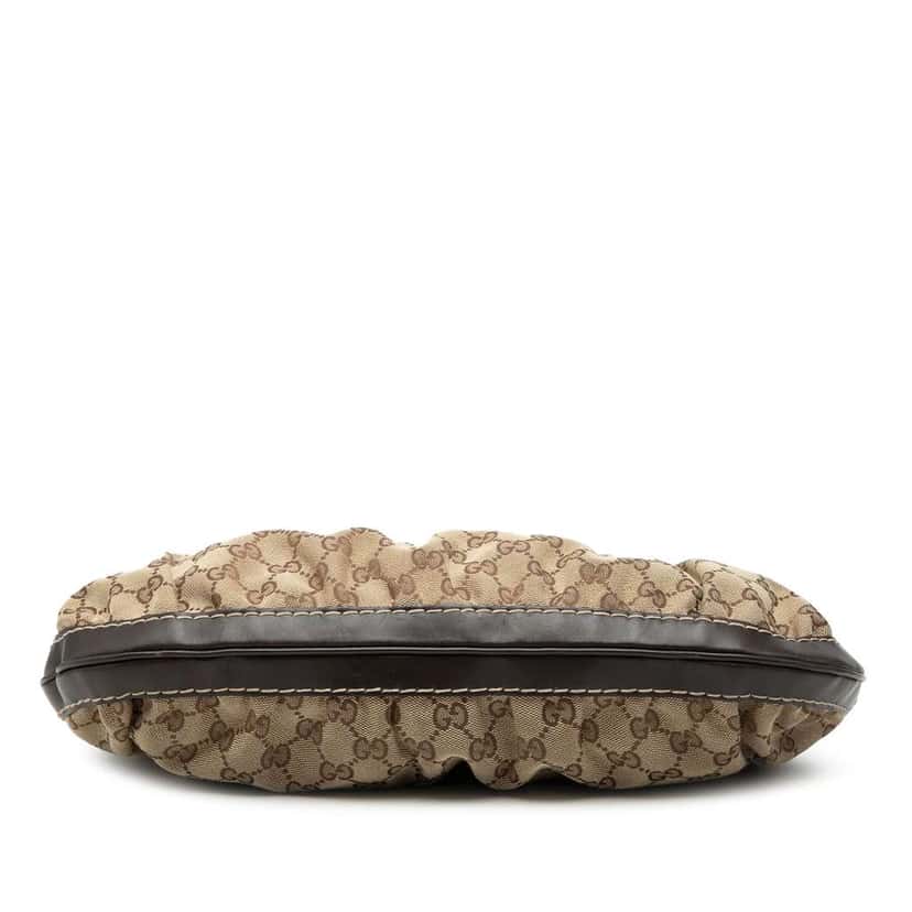 Gucci GG Canvas Dialux Queen Hobo Beige Good condition - Inside View