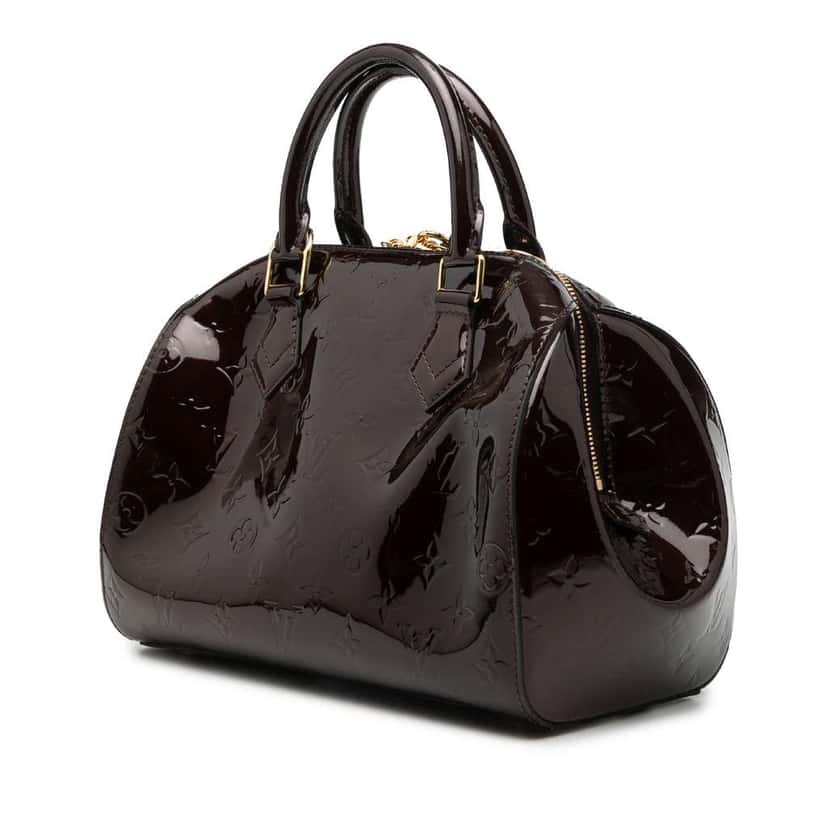 Louis Vuitton Monogram Vernis Montana Purple Leather Good condition - Back View