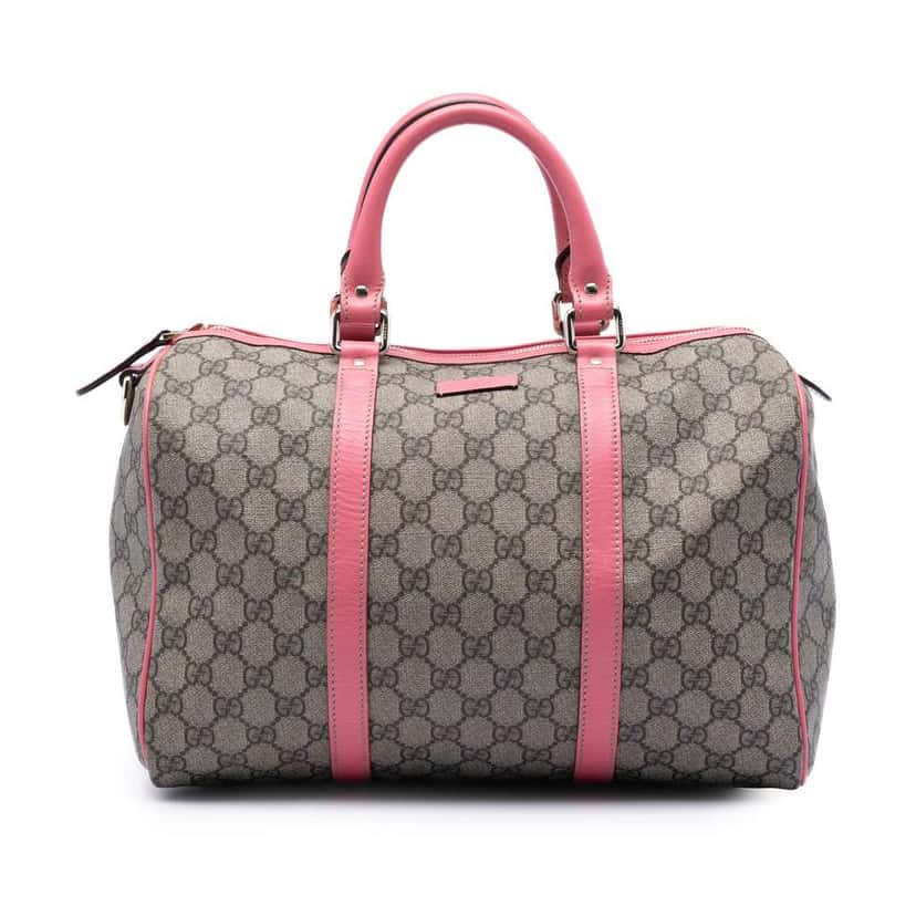 Gucci Medium GG Supreme Joy Boston Bag Beige Good condition - Front View