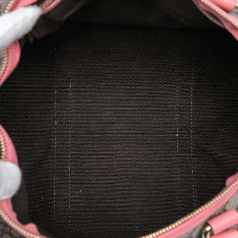 Gucci Medium GG Supreme Joy Boston Bag Beige Good condition - Model View