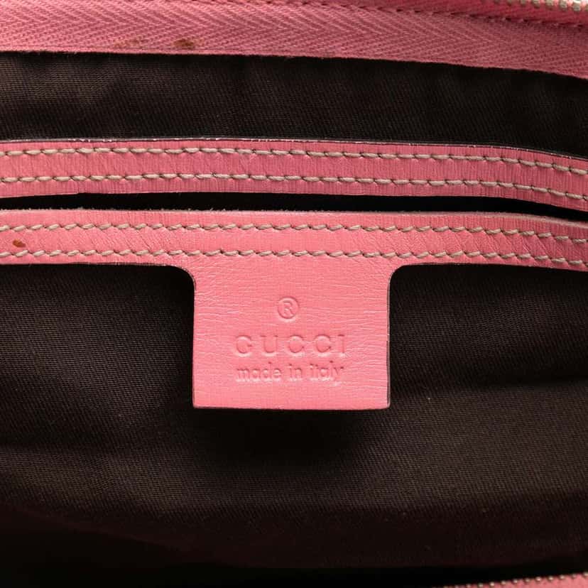 Gucci Medium GG Supreme Joy Boston Bag Beige Good condition - Box View