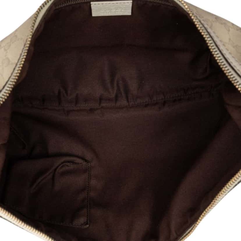 Gucci GG Canvas Web Crossbody Beige Canvas Good condition - Model View