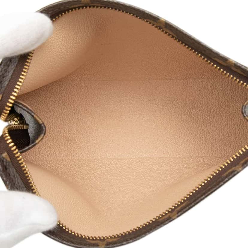 Louis Vuitton Monogram Toiletry Pouch 19 Brown Good condition - Model View