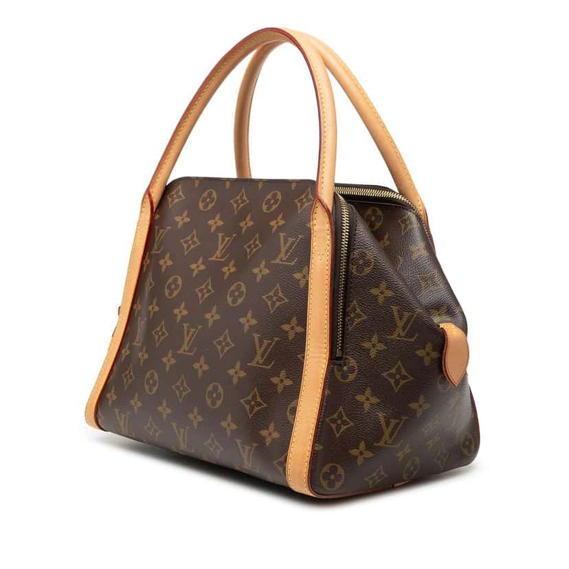 Louis Vuitton Monogram Marais MM Brown Good condition - Back View