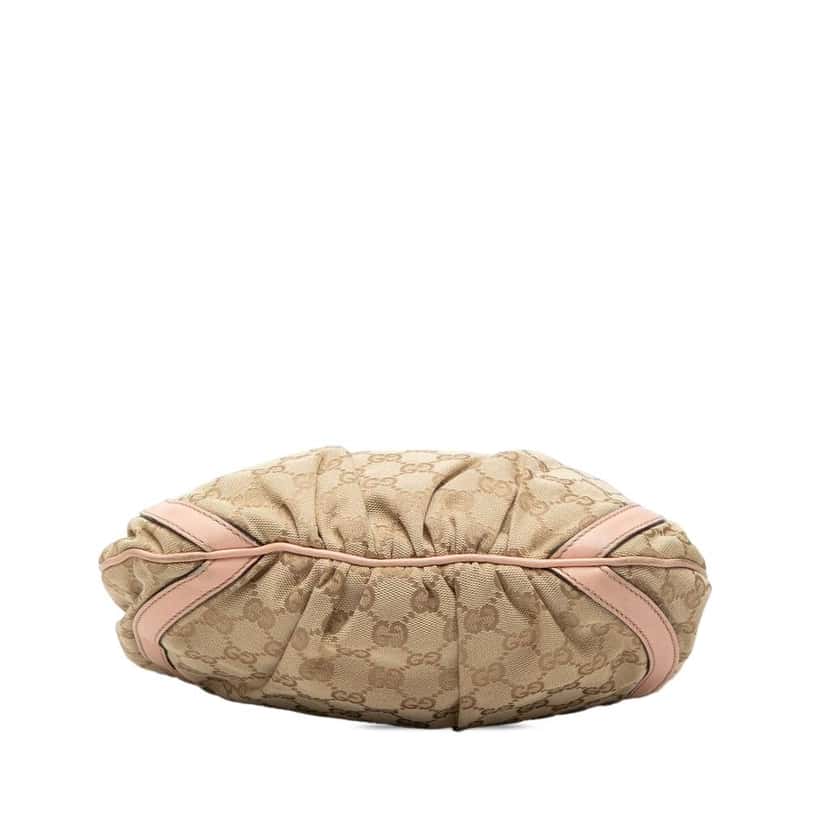 Gucci GG Canvas Abbey D Ring Crossbody Beige Canvas Good condition - Inside View