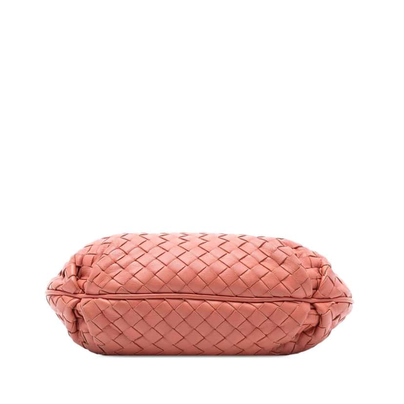 Bottega Veneta Nappa Intrecciato Crossbody Red Leather Very good condition - Inside View