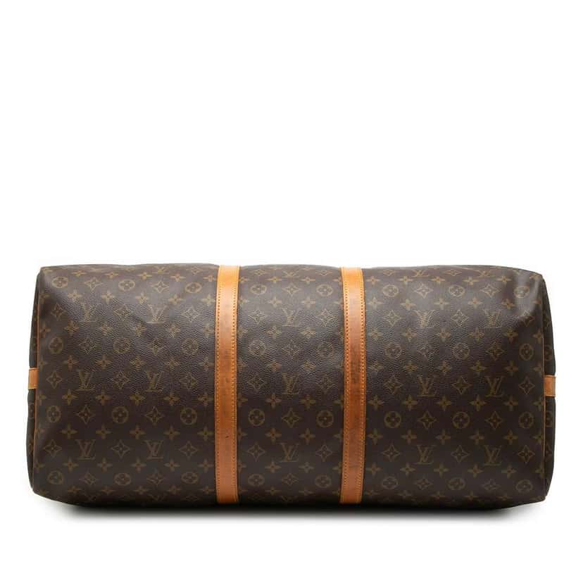 Louis Vuitton Monogram Keepall Bandouliere 60 Brown Good condition - Inside View