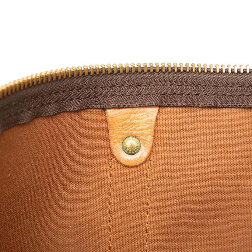 Louis Vuitton Monogram Keepall Bandouliere 60 Brown Good condition - Box View