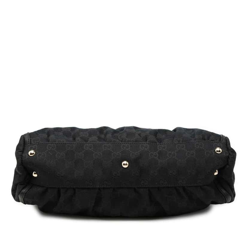 Gucci GG Canvas Abbey D Ring Tote Black Canvas Very good condition - Inside View