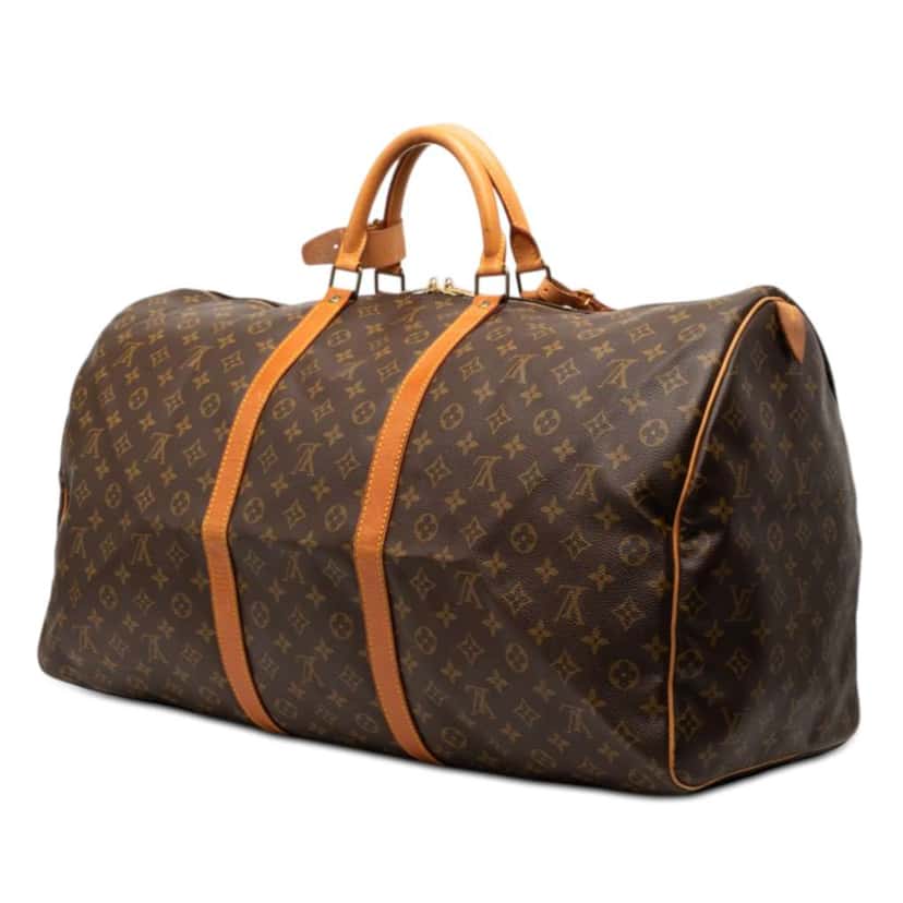 Louis Vuitton Monogram Keepall 60 Brown Very good condition - Back View