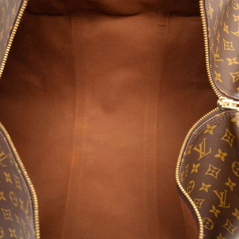 Louis Vuitton Monogram Keepall 60 Brown Very good condition - Model View