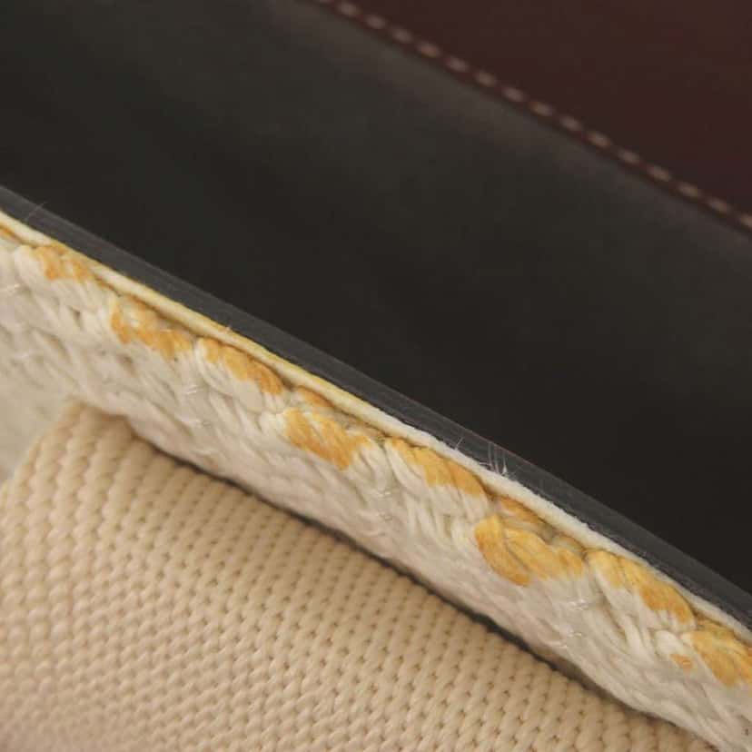 Chloé Small Linen Woody Fringe Tote Brown Very good condition - Model View