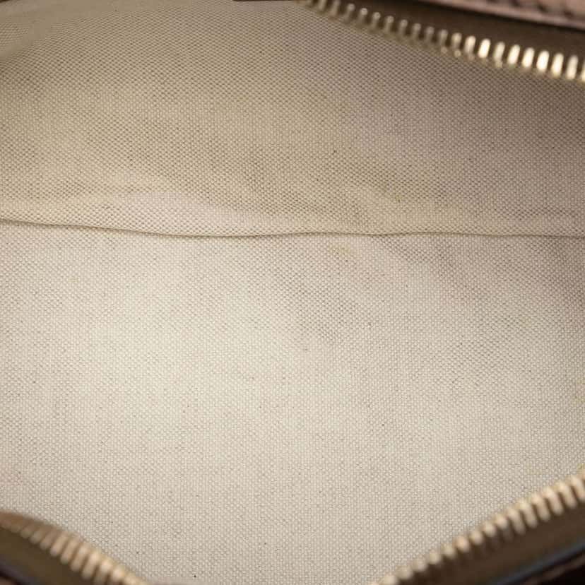 Gucci GG Lurex Heart Bit Satchel Beige Very good condition - Model View
