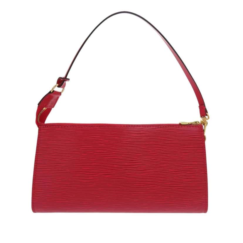 Louis Vuitton Epi Pochette Accessoires Red Leather Very good condition - Back View