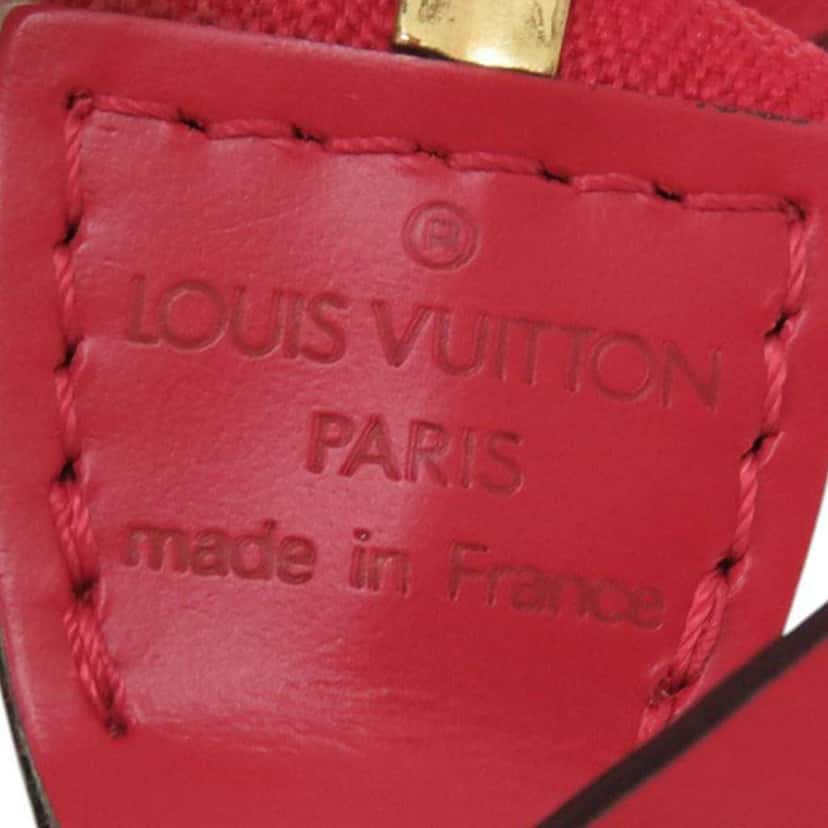 Louis Vuitton Epi Pochette Accessoires Red Leather Very good condition - Box View