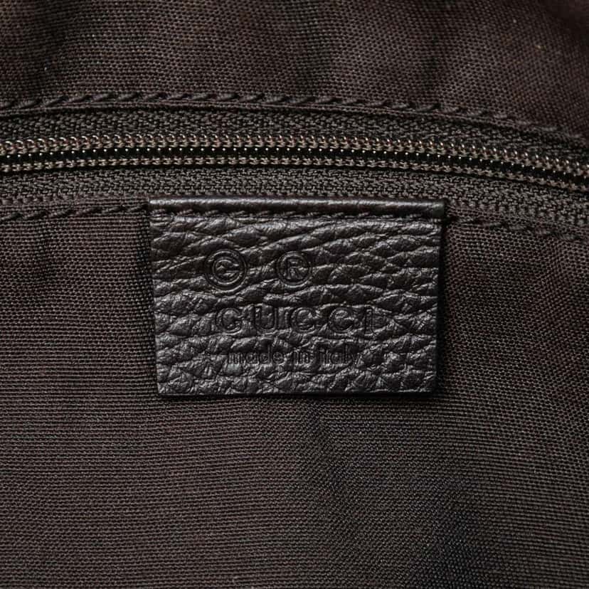 Gucci GG Nylon Abbey D Ring Crossbody Brown Very good condition - Box View