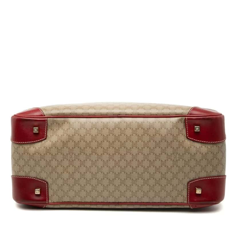 Celine Macadam Coated Canvas Handbag Beige Very good condition - Inside View