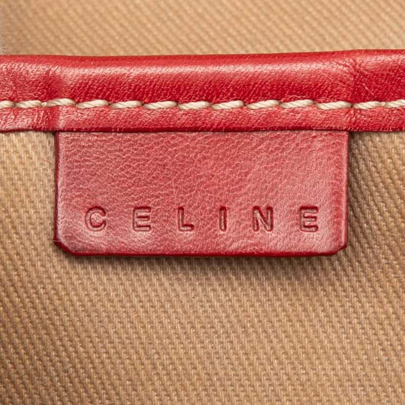 Celine Macadam Coated Canvas Handbag Beige Very good condition - Box View