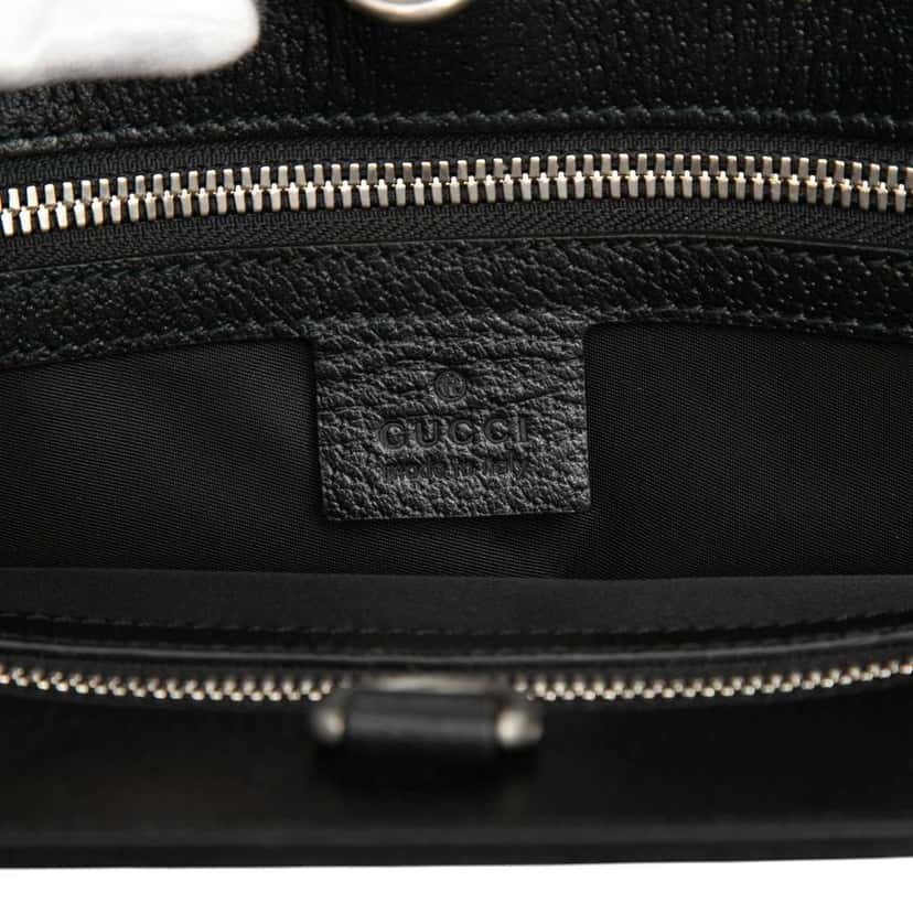 Gucci Medium GG Nylon Off the Grid Convertible Tote Black Very good condition - Box View