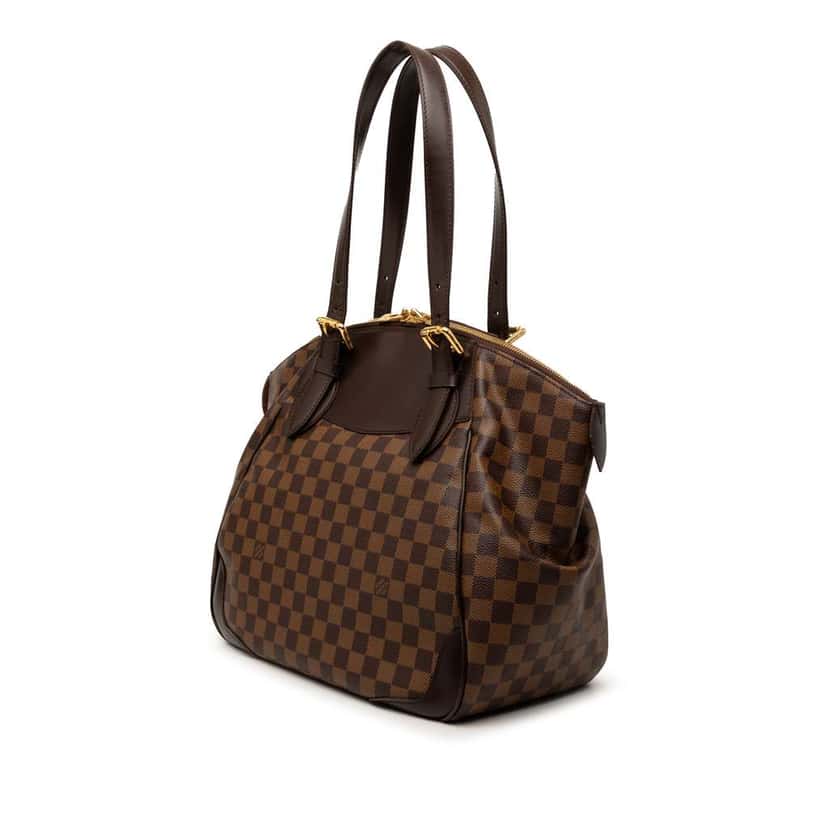 Louis Vuitton Damier Ebene Verona MM Brown Very good condition - Back View