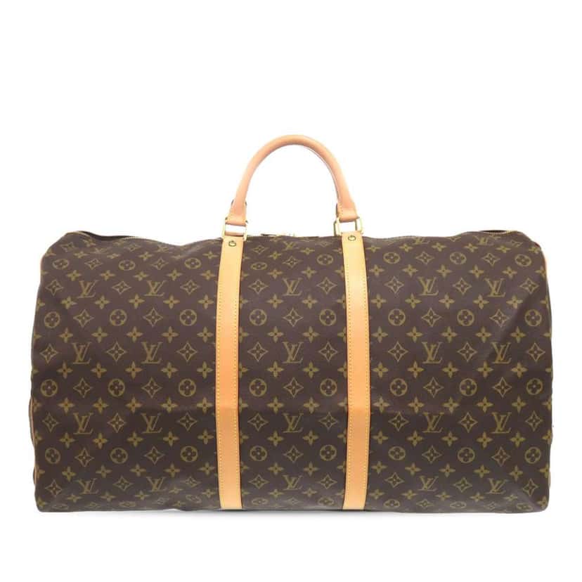 Louis Vuitton Monogram Keepall 60 Brown Very good condition - Front View