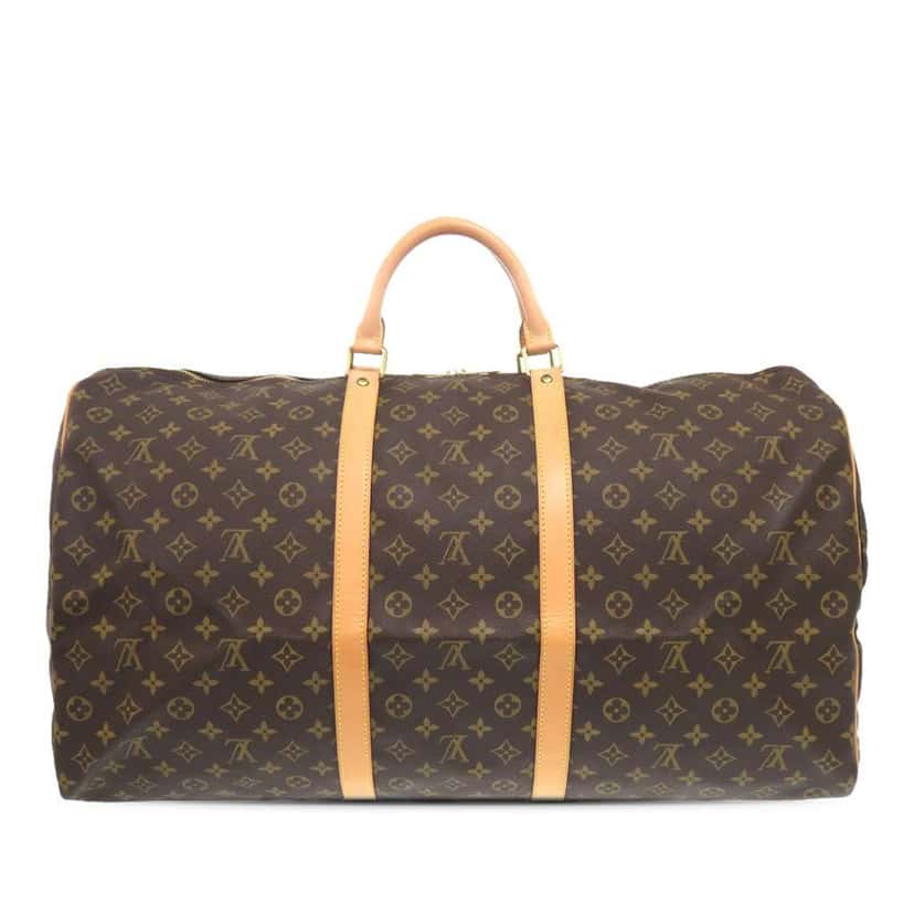 Louis Vuitton Monogram Keepall 60 Brown Very good condition - Back View