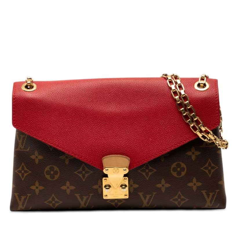 Louis Vuitton Monogram Pallas Chain Brown Very good condition - Front View