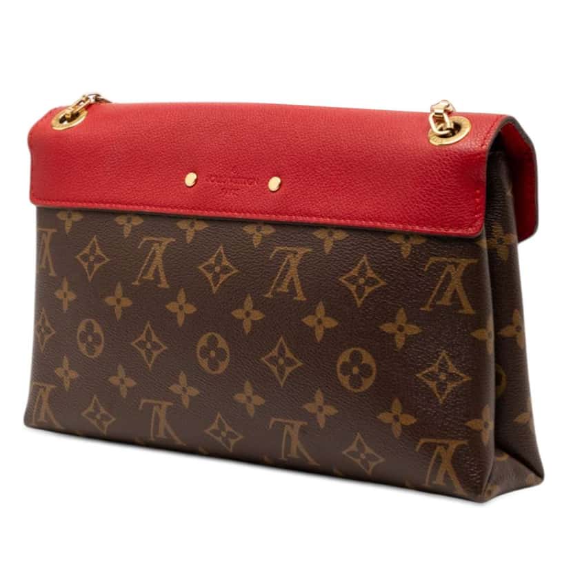 Louis Vuitton Monogram Pallas Chain Brown Very good condition - Back View