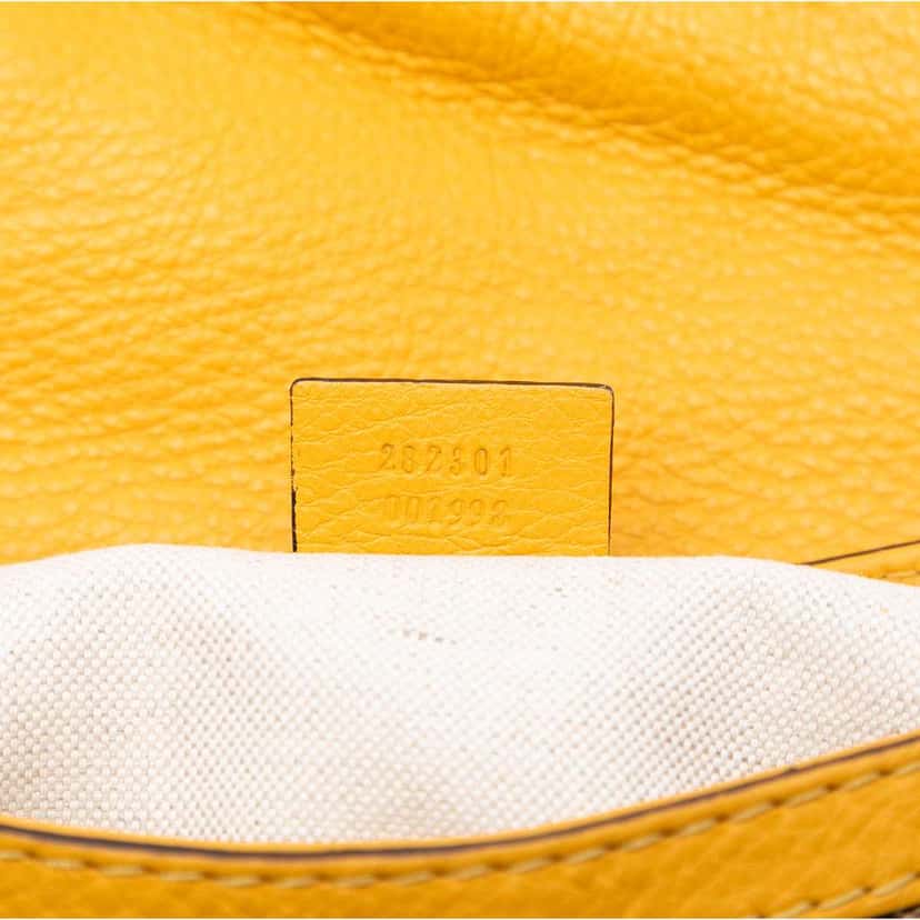 Gucci GG Canvas Bella Flap Satchel Beige Very good condition - Box View
