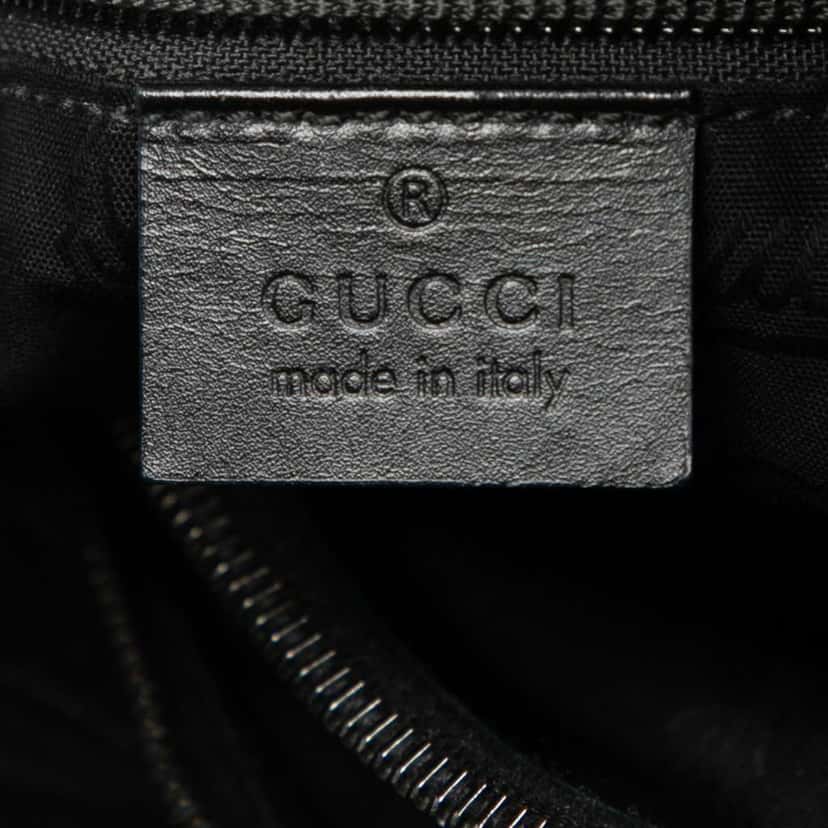 Gucci GG Imprime Joy Vertical Tote Black Canvas Very good condition - Box View