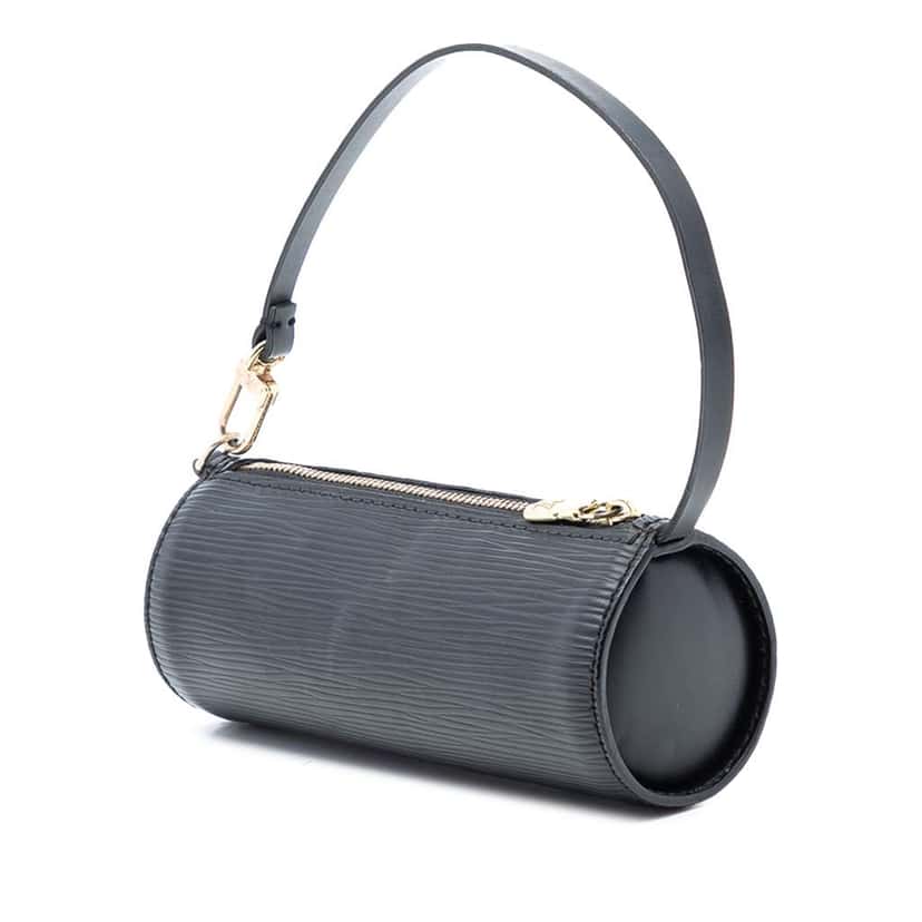 Louis Vuitton Epi Pochette Papillon Black Leather Very good condition - Back View