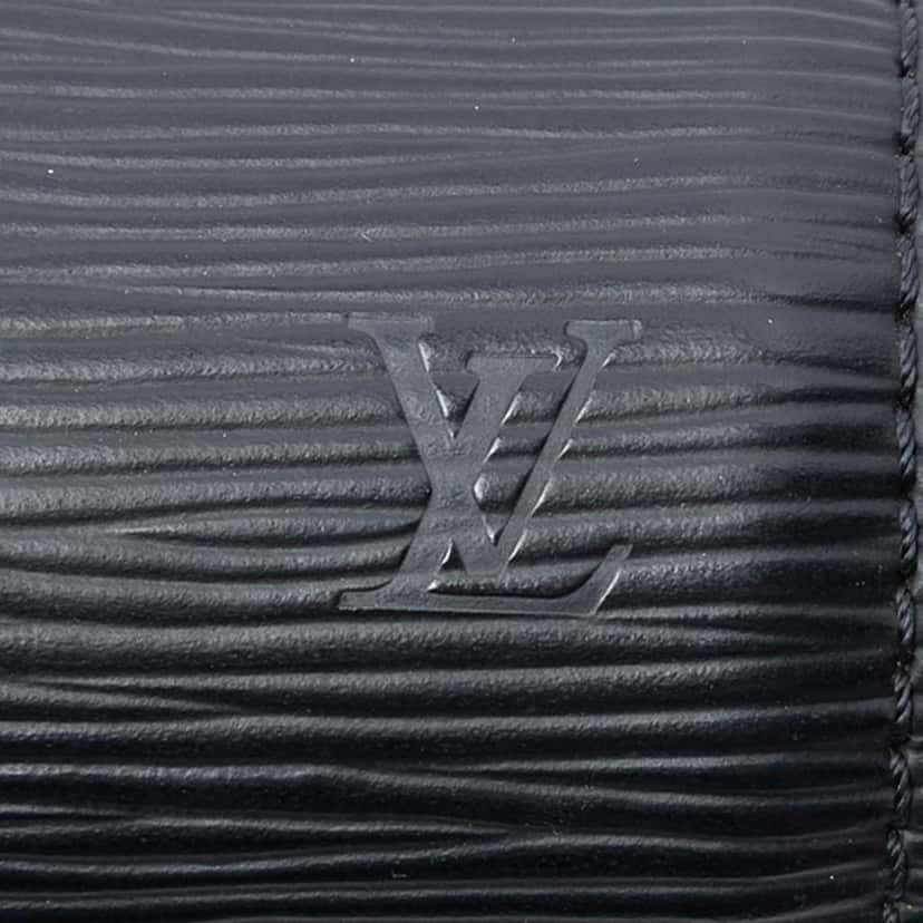 Louis Vuitton Epi Pochette Papillon Black Leather Very good condition - Box View