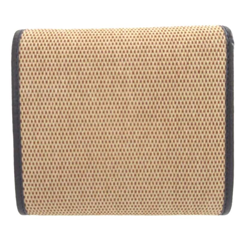 Gucci Canvas Horsebit 1955 Bifold Wallet Beige Canvas Good condition - Back View