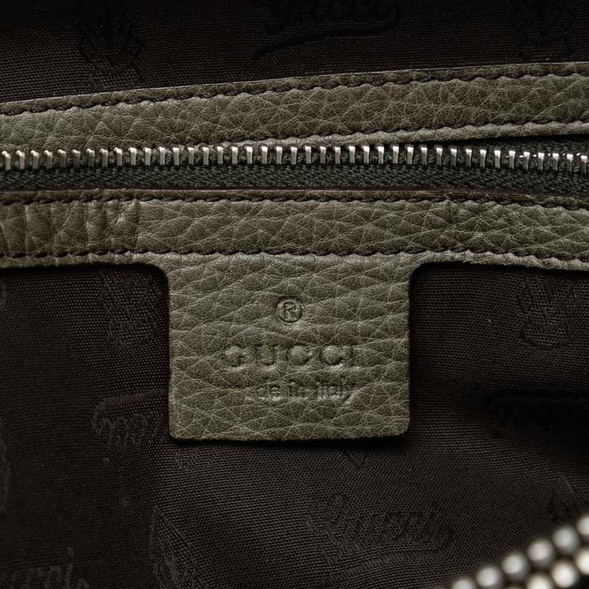 Gucci Large GG Canvas Bamboo Libeccio Tote Beige Good condition - Box View